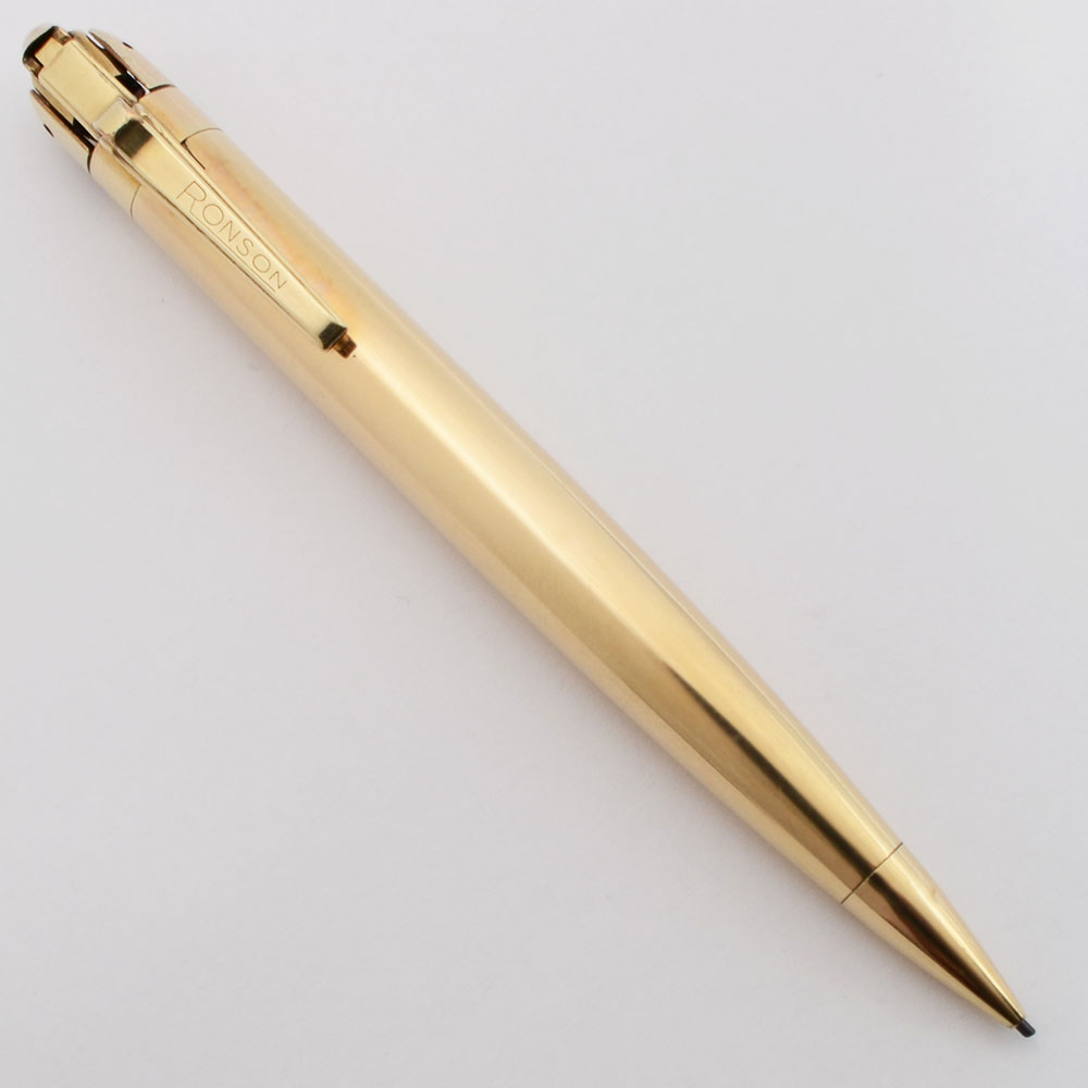 Ronson Vintage Penciliter (1940s-50s) - Smooth Gold Filled, .9mm